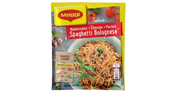 Maggi kastmepulber pastale spaghetti bolognese idea 47 g