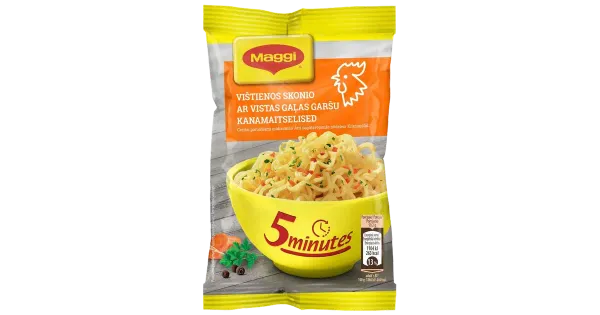 Maggi kiirnuudlid kanamaitselised, 59.2g