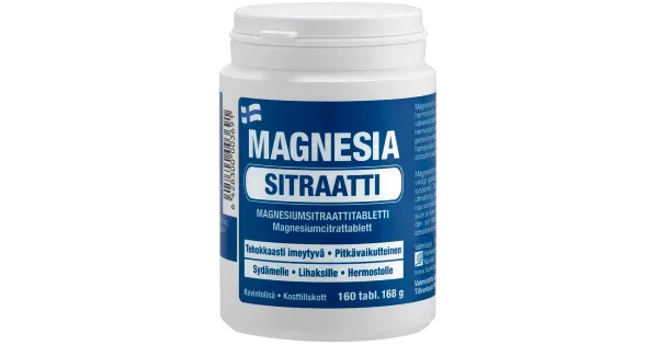 Magnesia magneesiumi tabletid 160 tk 168 g