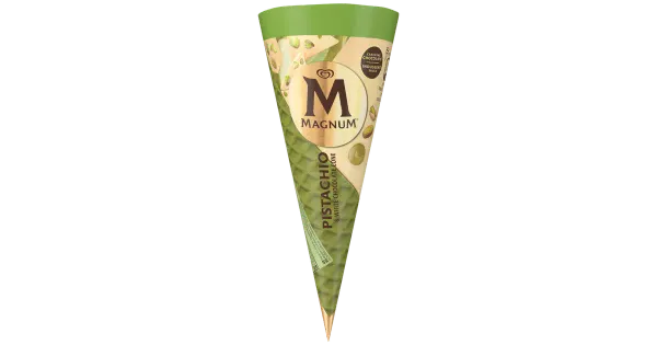 Magnum Pistaatsia Ja Valge Šokolaadi Koonusjäätis 82 g/115 ml