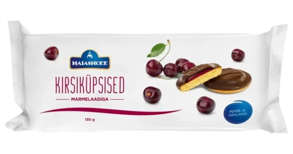 Maiasmokk kirsiküpsised marmelaadiga 130g