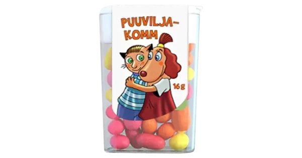 Maiasmokk Lotte puuviljamaitselised kommid 16 g
