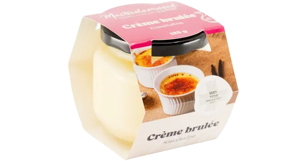 Maitseelamused Creme Brulée Klassikaline 125 G