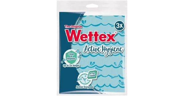 Majapidamislapp Wettex Active 3tk