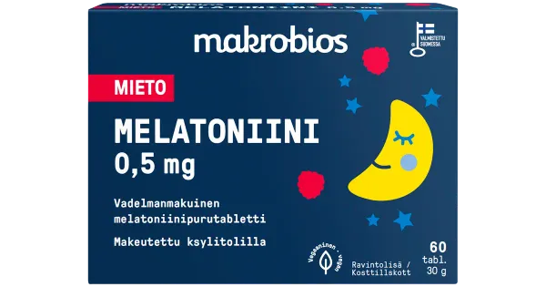 Makrobios Junior melatoniini tabletid 60 tk 27 g
