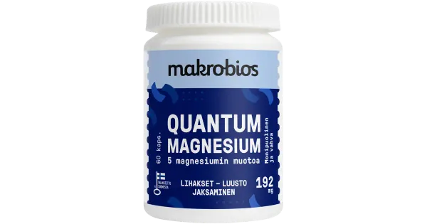 Makrobios Quantum magneesiumitabletid 60 tk 50 g