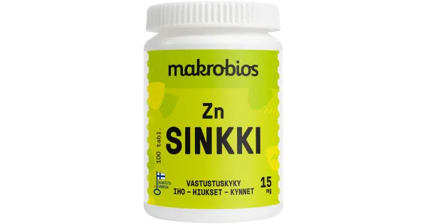 Makrobios tsink tabletid 100tk 35g