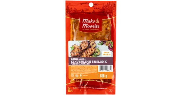 Maks & Moorits Broileri kintsuliha Ploomimarinaadis 800g