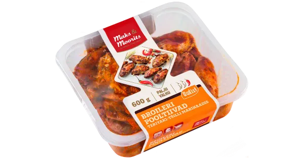 Maks & Moorits Broileri Pooltiivad Teriyaki-Chilli 600g