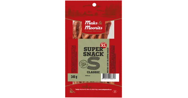 Maks & Moorits Classic Super Snack 340 G