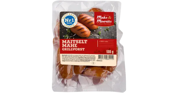 Maks & Moorits Maitselt Mahe Grillvorst 900 G