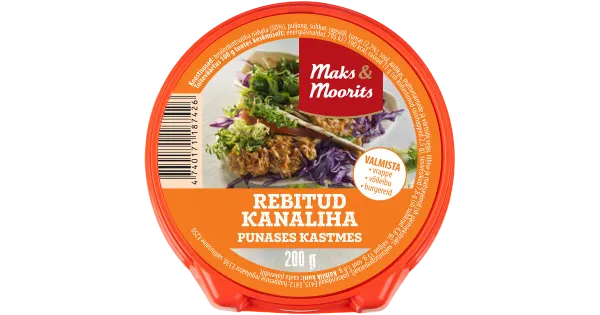 Maks & Moorits Rebitud Kanaliha Punases Kastmes 200 G