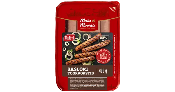 Maks & Moorits Šašlõki toorvorstid 400g
