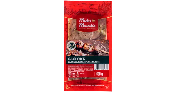 Maks & Moorits Šašlõkk Klassikalises Marin.600G