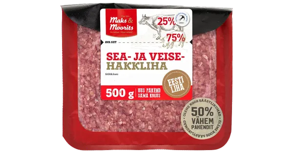 Maks & Moorits Sea- Ja Veisehakkliha 500G
