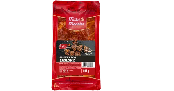 Maks & Moorits Smokey bbq šašlõkk 600g