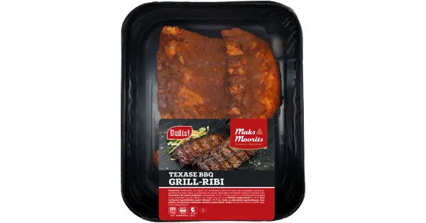 Maks & Moorits Texase BBQ grill-ribi ~ 1kg