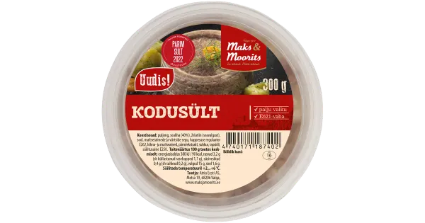 Maks&Moorits Kodusült 300g