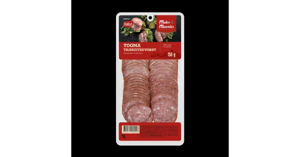 Maks&Moorits Tooma täissuitsuvorst 150g viilutatud