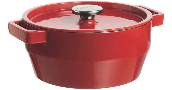 Malmpott Pyrex 4 l punane