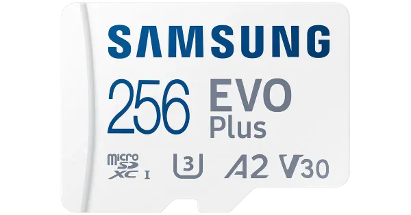 Mälukaart EVO+ MicroSD 256GB