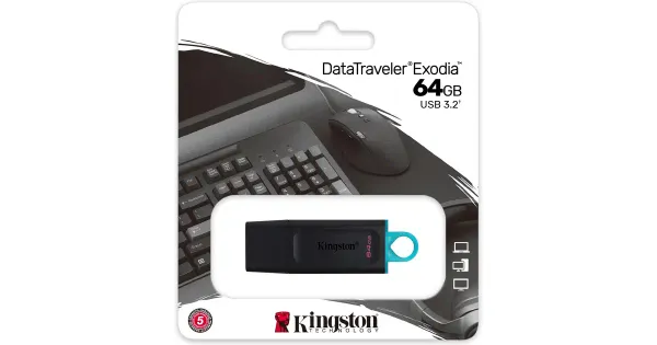 Mälupulk 64GB USB3.2 DT EXODIA