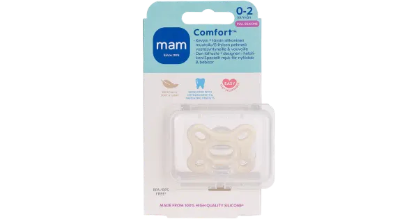 .Mam Comfort silikoonlutt 0-2 k