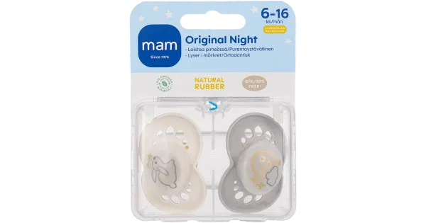 Mam Original öölutt 6-16 k, 2 tk