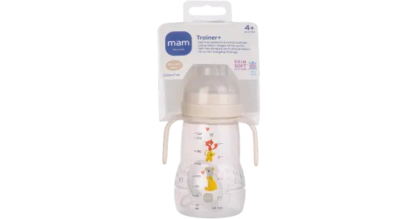 MAM Trainer esimene joogitass 220 ml 4 k