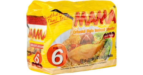 Mama idamaised kanamaiselised kiirnuudlid 6x55g