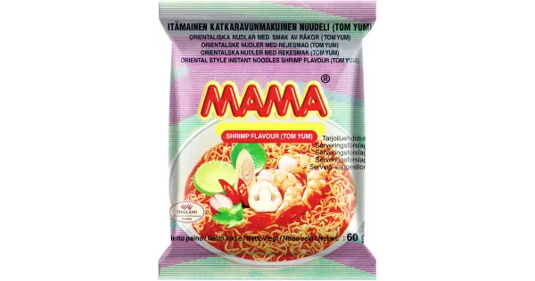 Mama kiirnuudlid Tom Yum kreveti maitsega 60g