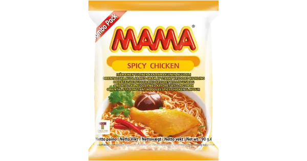 Mama teravad kanamaitselised nuudlid, 90 g