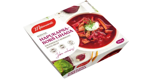 Mamma Hapukapsaborš Lihaga 300 G