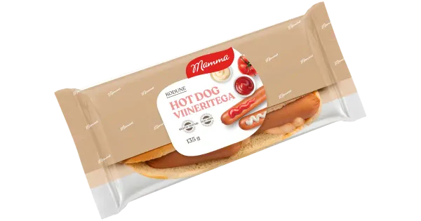 Mamma Hot Dog Viineritega 135 G