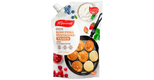Mamma Kohupiima Pannkoogitaigen 750 G