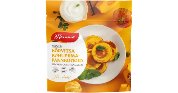 Mamma Kõrvitsa-Kohupiimapannkoogid 200 G