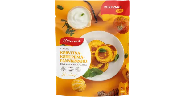 Mamma Kõrvitsa-Kohupiimapannkoogid 400G