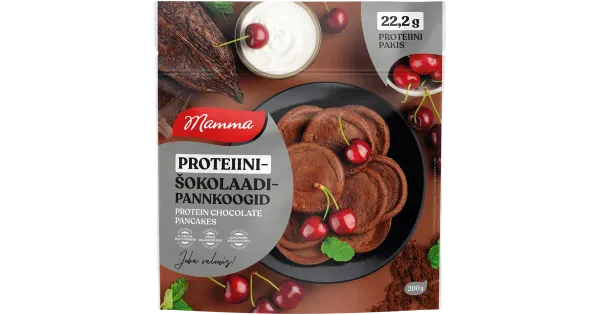 Mamma Proteiini-Sokolaadipannkoogid 200G