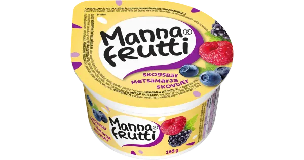 Mannafrutti metsamarja-manna vahepala 165g