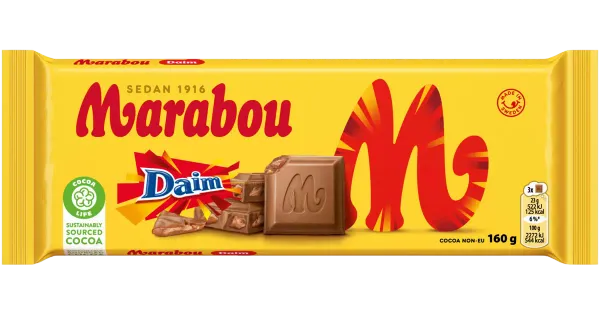 Marabou Daim piimašokolaad 160g