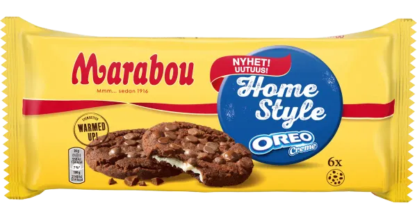 Marabou Oreo-täidisega küpsised, 156 g