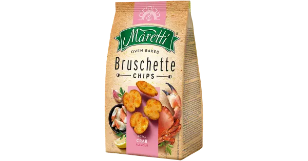 Maretti bruschetta-krõpsud krabimaitselised 70g