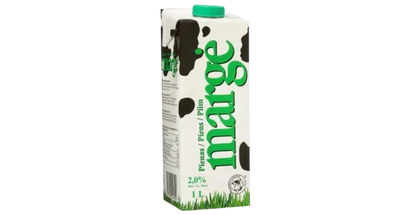 Marge piim UHT 2,0%, 1 l