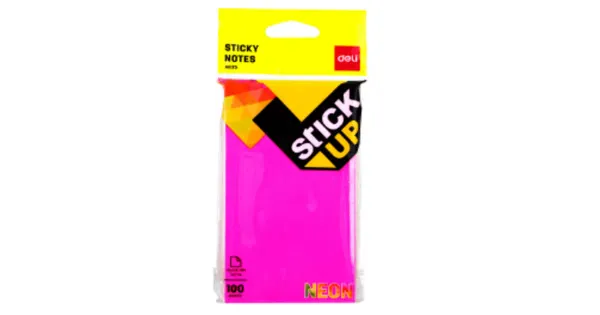Märkmepaber 76x126 mm 100 tk fuksia