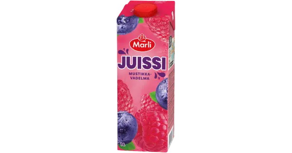Marli Jussi mustika-vaarika mahlajook 1L