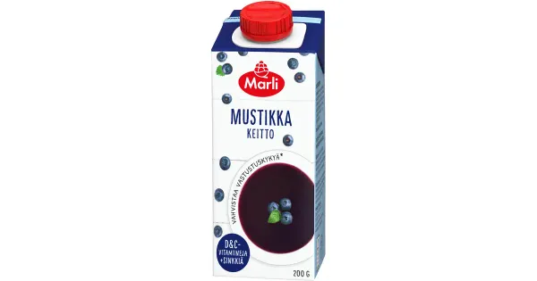 Marli mustikasupp, 200 g