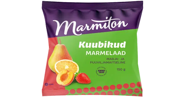 Marmiton marmelaadi kuubikud 150g