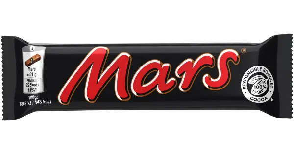Mars šokolaadibatoon 51 g