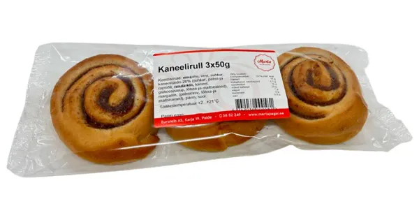 Marta Pagar Kaneelirull 3x50 G