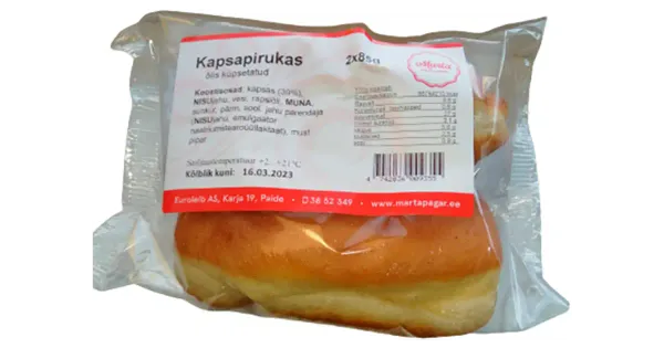 Marta Pagar Kapsapirukas Õlis 2x85 G